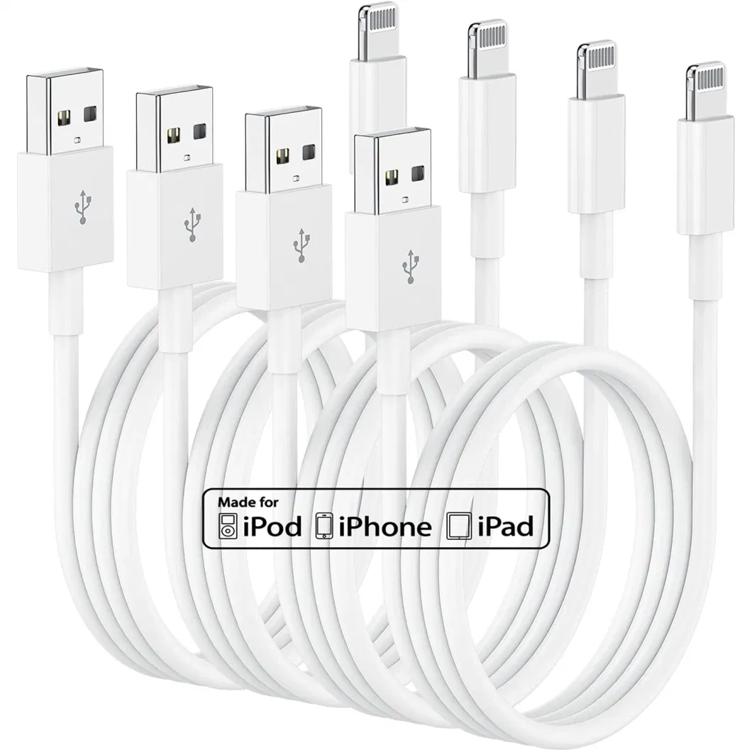 3FT 6FT 10FT TPE Lightning Cable for iPhone iPad USB Cable Phone Charger Cable Data USB C Cable for iPhone Charger Cable Phone Accessories